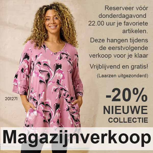 Reserveer je favorieten voor de magazijnverkoop